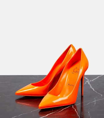 Christian Louboutin Kate 100 patent leather pumps