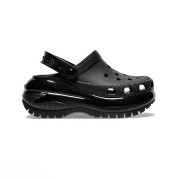 CROCS 男鞋 女鞋 涼拖鞋 防水 Mega Crush 光輪克駱格 厚底 黑 207988-001
