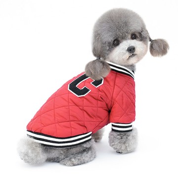 pettrip C繡牌絎棉棉衣 秋冬款寵物服飾