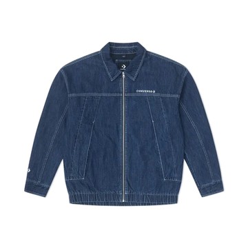 Converse SKATE DENIM JACKET 男款 藍色運動 牛仔 外套 10027962-A01