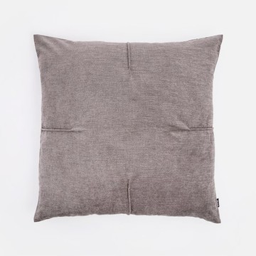 克萊歐立體壓摺抱枕套60x60cm 礦石灰