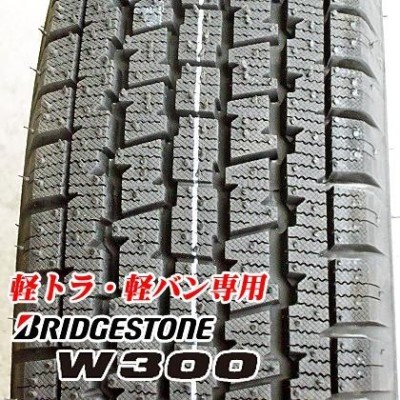 145/80R12 80/78N 軽トラック・バン用スタッドレスタイヤ4本セット ブリヂストン W300 12X3.50B 4穴 PCD：100  K.Finesse D12 | LINEブランドカタログ