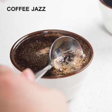 COFFEE JAZZ 咖啡杯測勺咖啡師專用品鑒勺304不銹鋼SCA標準咖啡勺