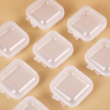 耳環/戒指/項鍊 收納迷你小方盒 首飾收納盒 迷你防氧化 便攜耳環項鍊整理 透明小盒子