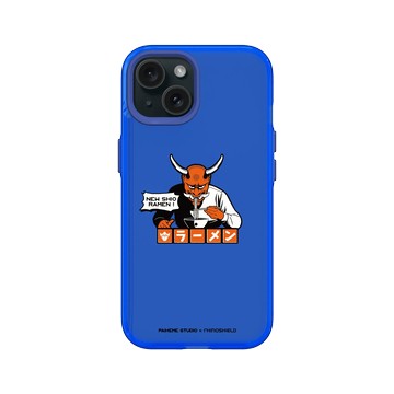 iPhone 15 Clear 激光藍 - Paiheme Studio - Demon Ramen