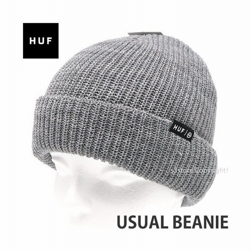 ハフ ユージュアル ビーニー Huf Usual Beanie スケートボード Skate ニット 帽子 ファッション アパレル コーデ カラー Grey Heather 通販 Lineポイント最大0 5 Get Lineショッピング
