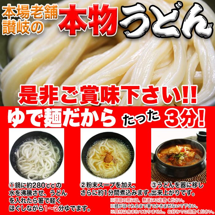 チゲうどん チョイ辛 讃岐 さぬきうどん スープ付き  ポイント消化 送料無料 4食(180g×4) 〔メール便出荷〕