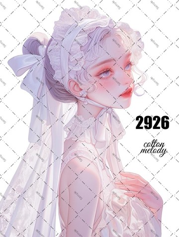 original sticker no.2926 人物貼紙 原創貼紙 原創人物貼紙 裝飾貼紙 cotton melody