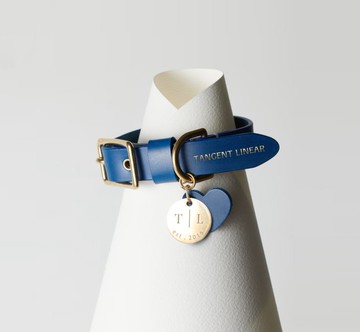 手工真皮輕量寵物項圈 幼犬・小型犬適用・可客製刻字