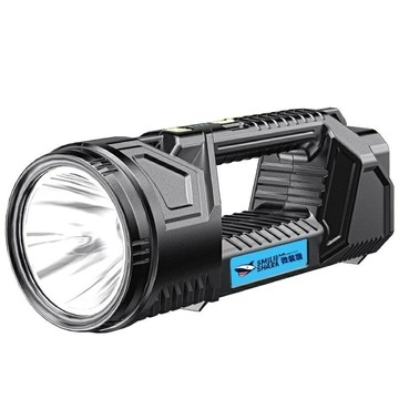 【強光雙光源】手提燈 探照燈 戶外燈 巡邏燈 應急燈 露營燈 多檔調光 太陽能充電 防水防摔 超長續航 戶外作業照明