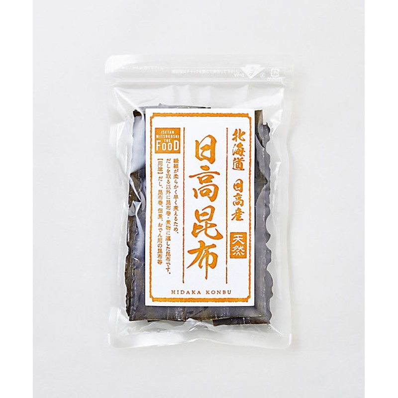 ザ　食品【三越伊勢丹/公式】　ISETAN　MITSUKOSHI　天然　THE　日高昆布　FOOD/イセタン　ミツコシ　フード　LINEショッピング