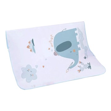vanibaby 純棉防水透氣隔尿墊 小象款 寶寶墊  70 x 90cm  1個