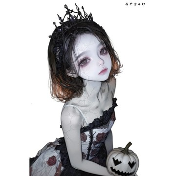 【九月新品】07-151-0454 人物貼紙 瘋狂哥德式萬聖節