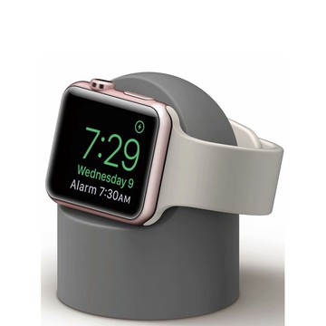 iwatch2/3/4/5/6/SE/7充電支架蘋果手錶支架 硅膠 適用 applewatch充電底座/40mm44mm