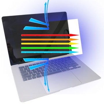 EZstick APPLE MacBook Air 15 M3 A3114 鏡面 防藍光螢幕貼 抗藍光