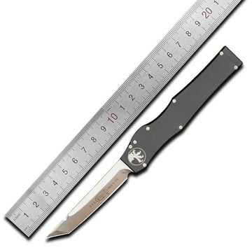 【台湾热销】熱銷微技術光環5 Microtech Halo V 野營戶外便攜D2求生折刀