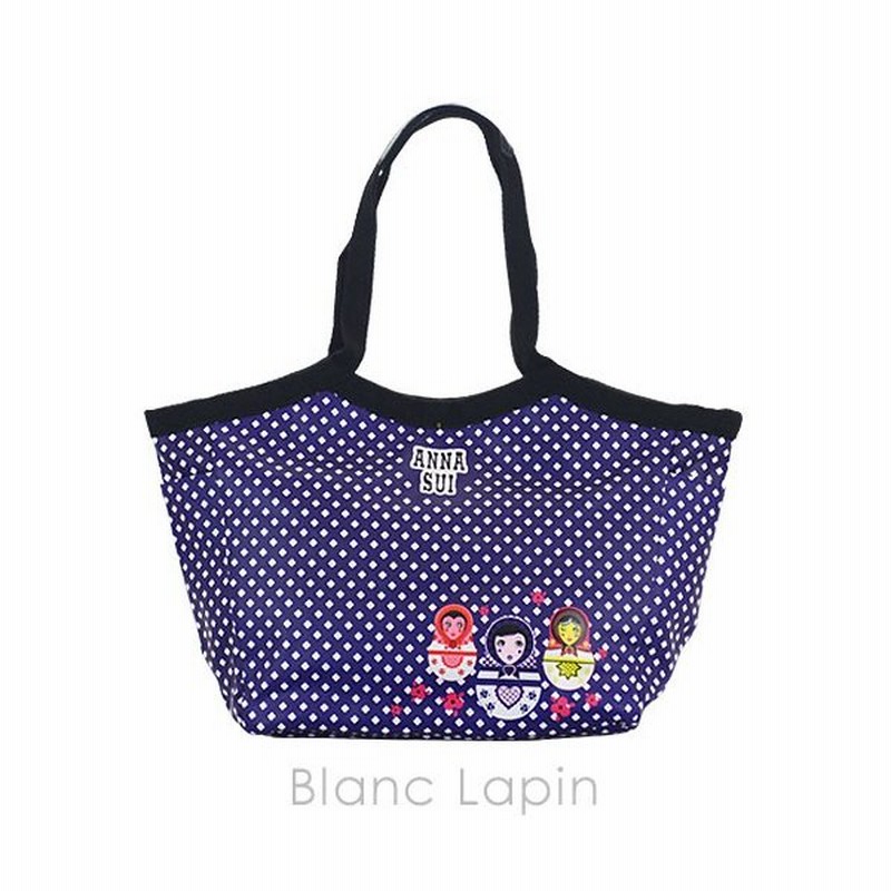 ノベルティ アナスイ Anna Sui トートバッグ ブルー 通販 Lineポイント最大0 5 Get Lineショッピング
