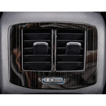 ~歐力斯~福斯 VW 21-25年 T-ROC TROC 後出風口 後座出風口飾框 後出風口飾框 黑鈦拉絲
