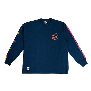 CHUMS 男 Oversized Disco Time Brushed L/S T-Shirt長袖T恤 CH012482N001