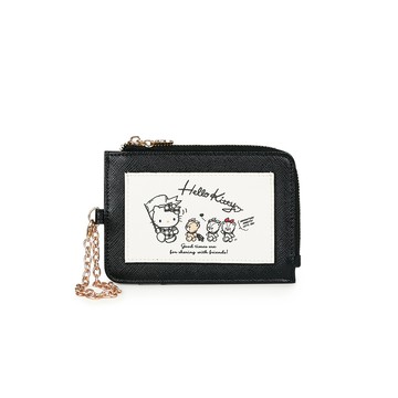 三麗鷗 Sanrio 花漾漫步 卡夾零錢包 Hello Kitty款