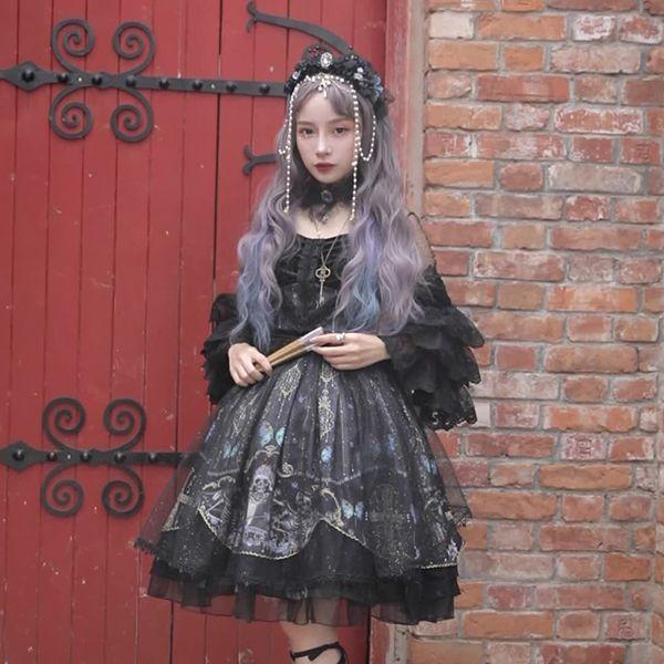 ロリータ ワンピース コスチューム メイド服 ゴスロリ ロリータ