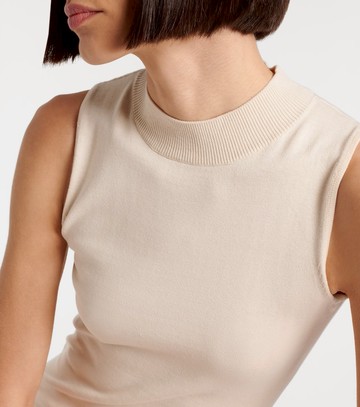 Aya Muse Knitted silk and cotton minidress