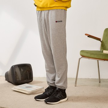 【OUTDOOR】經典LOGO休閒運動長褲-灰色 ODC4250EGY (ODCLO)