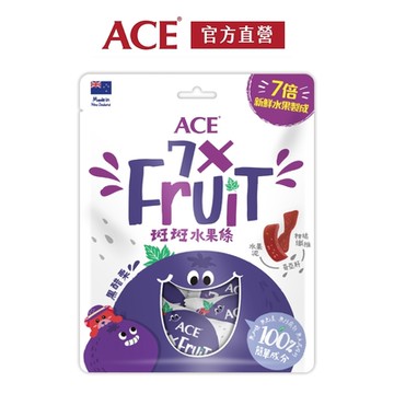 ACE 軟糖斑斑水果條 90公克 (黑醋栗+奇亞籽)
