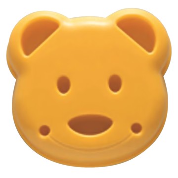 Imotani 吐司壓模  可愛熊臉  1個