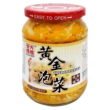 譽方媽媽 黃金泡菜  直接食用辣脆爽口 開胃最佳良品  360g  1罐