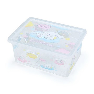 【震撼精品百貨】大耳狗_Cinnamoroll~Sanrio 大耳狗喜拿 透明置物盒/收納盒#20199