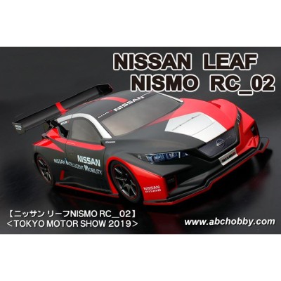 ABCホビー 67327(旧品番66327) 1/10ミニサイズ ニッサン リーフNISMO RC_02 未塗装透明ボディセット  (ホイルベース225mm) | LINEブランドカタログ