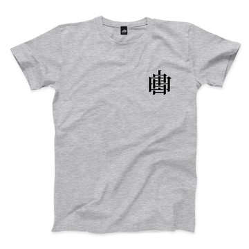 自由 - 小 - 深麻灰 - 中性版T恤