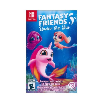 Nintendo NS Switch《 夢幻朋友: 海底 Fantasy Friends - Under The Sea 》中英日文美版