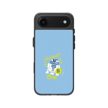 iPhone Air Clear (相機按鈕) 酷墨灰 - 迪士尼-星際大戰 Star Wars - R2D2-日文字系列