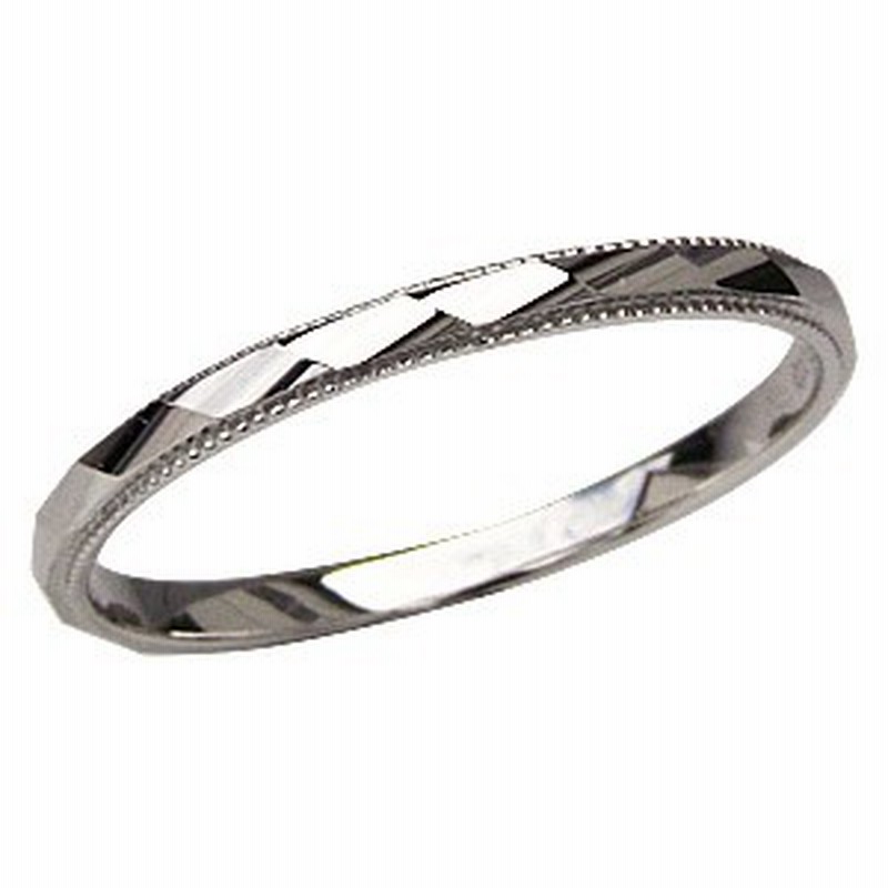 シンプル メンズ指輪 デザインカットリング Pt900 プラチナ 結婚指輪 地金リング マリッジリング 指輪 おしゃれ 通販 Lineポイント最大1 0 Get Lineショッピング
