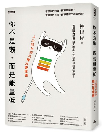 你不是懶，而是能量低：人生開外掛的精力管理術[二手書_近全新]