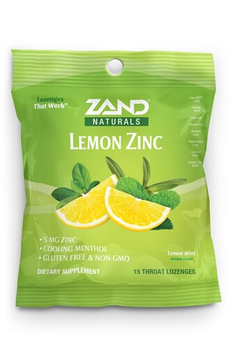 Zand HerbaLozenge Zinc Lemon 15 Lozenges