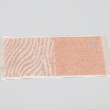 eco moco animal 毛巾手帕一組兩件 黑色斑馬+藍色長頸鹿