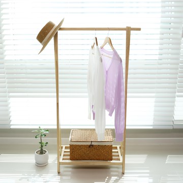 TREESTORE 原木掛衣架  760 x 340 x 1200mm  原木色