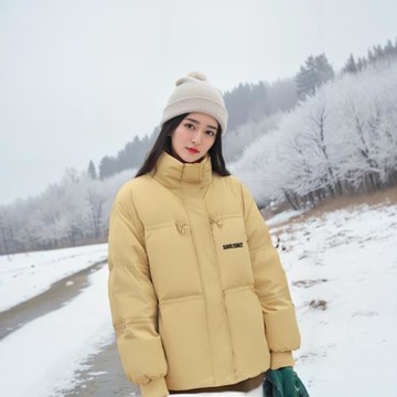 SoulSense潮牌新款羽絨服女款2025冬季加厚外套