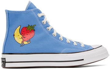 Sky High Farm Workwear 蓝色 Sky High Farm Workwear 联名 Chuck 70 Hi 高帮运动鞋