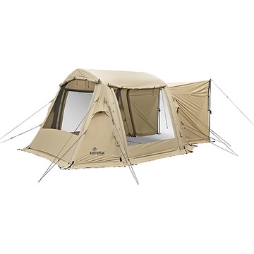NORTHPEAK 空氣客廳帳篷  橄欖沙色  6人