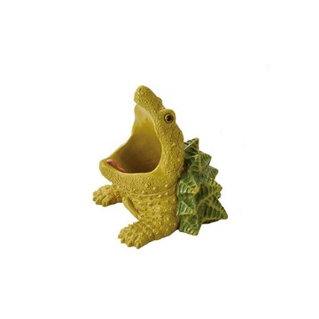 日本Magnets療癒系列鱷龜造型可愛桌上裝飾辦公文具收納筆筒