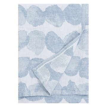 SADE亞麻浴巾 (灰藍 95x180cm)