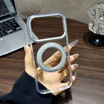 鈦合金 360°支架 強磁吸 防摔手機殼 保護殼 適用 iPhone 18 17 Pro Max