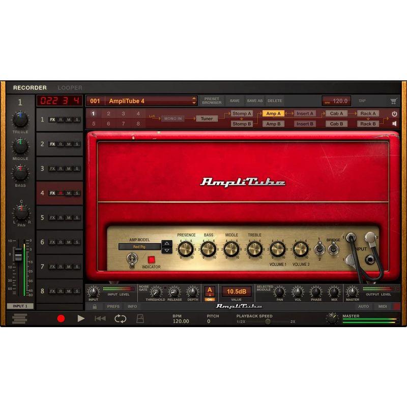 ソフトウェア IK Multimedia AmpliTube MAX クロスグレード ギター