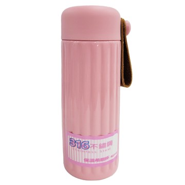 Green Bell 綠貝 316不鏽鋼保溫希臘杯  粉色  400ml  1個