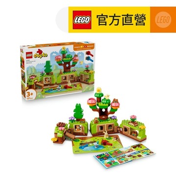 【LEGO樂高】得寶系列 10480 森林與野生動物探索套裝(學齡前玩具 動物玩具)