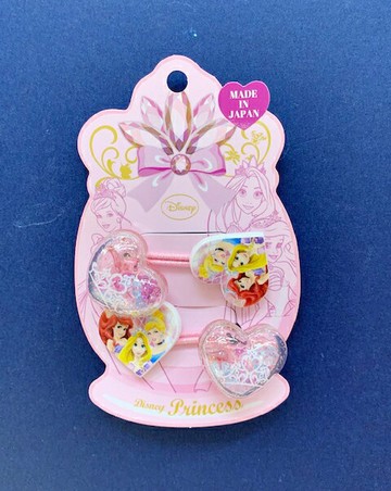 【震撼精品百貨】公主 系列Princess 迪士尼公主系列髮飾/髮束-珠珠愛心綜合公主#57635 震撼日式精品百貨